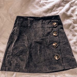 Altar’d State Button Skirt